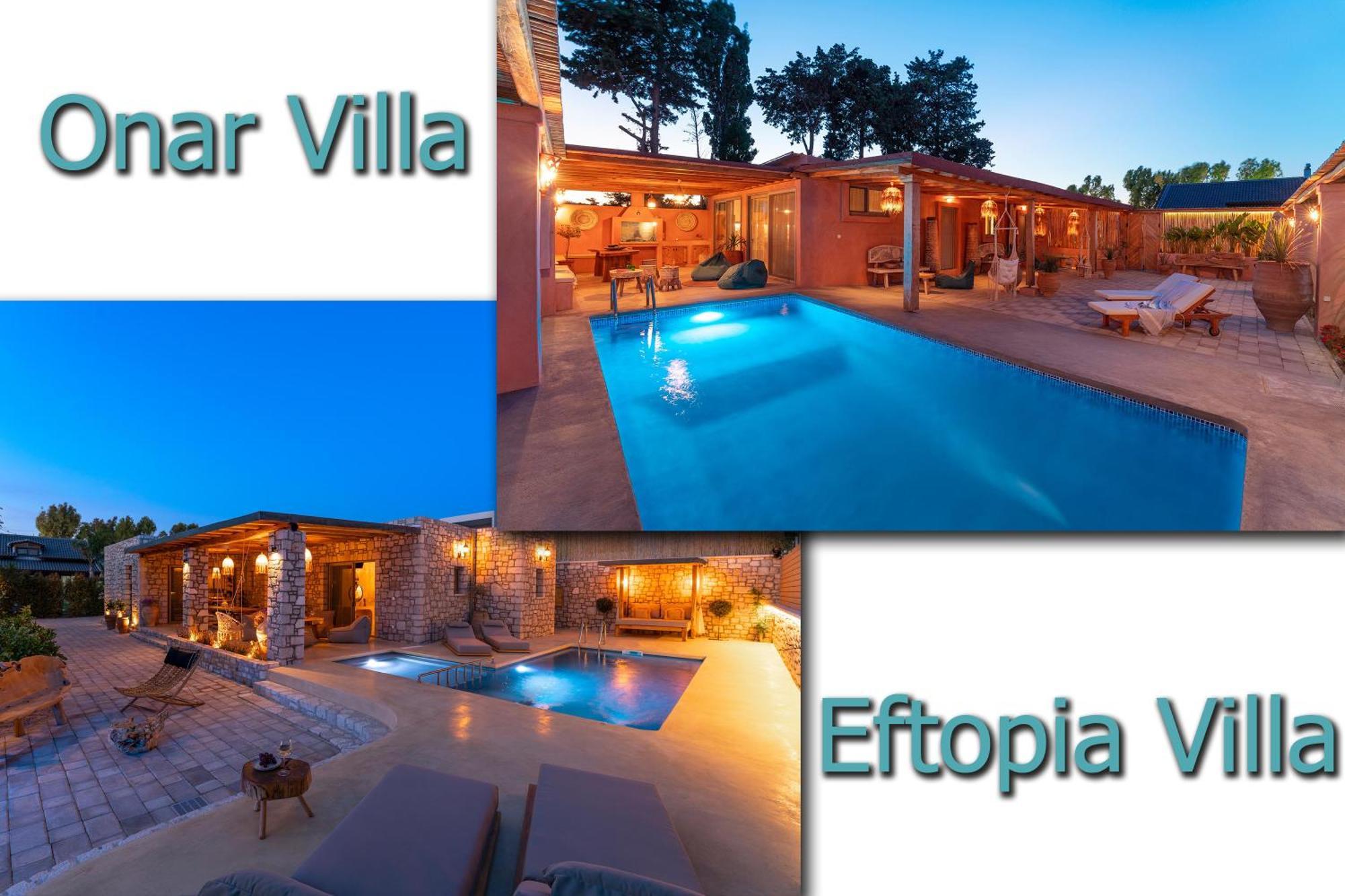Onar Villa Kolympia Kolymbia Bagian luar foto